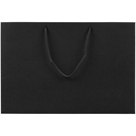 Пакет бумажный Ample Thin M, черный