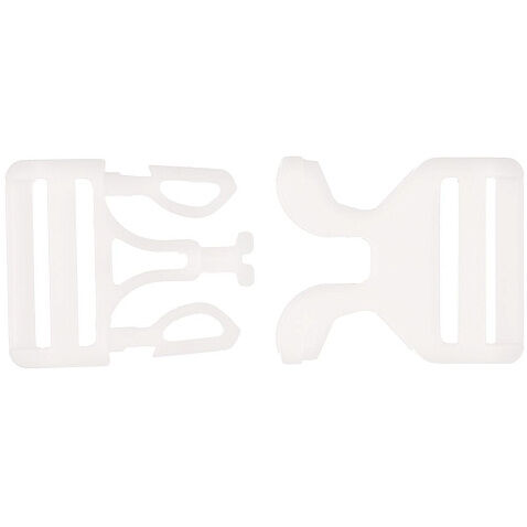 Застежка-пряжка Fibbia, белая