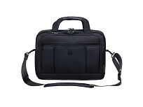 Портфель TORBER VOYAGE для ноутбука 14-16'', черный, баллистический нейлон, 41 x 12 x 30 см, 11 л
