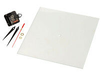 Часы настенные квадратные из стекла 28х28 см Nile (Р)