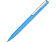 Ручка шариковая пластиковая Bon с покрытием soft touch, голубой