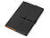 Бизнес-блокнот А5 с клапаном Fabrizio с ручкой, черный