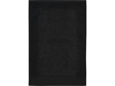 Хлопковое полотенце для ванной Chloe 30x50 см плотностью 550 г/м2, черный