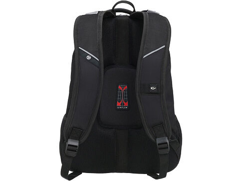 Рюкзак TORBER XPLOR с отделением для ноутбука 15, чёрный, полиэстер 600D, 35x20x47 см, 33л