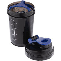 Спортивный шейкер Tonus, черно-синий