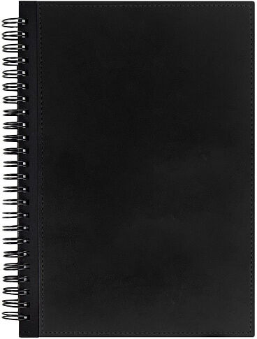 Ежедневник Notera Maxi, недатированный, черный