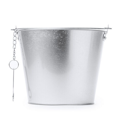 Металлическое ведро QUINTO, Серебро Металлическое ведро QUINTO, Серебро