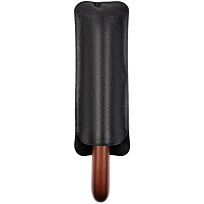 Зонт складной Cloudburst в подарочной упаковке, черный