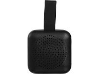 Портативная колонка TWS с подсветкой лого Tiny, 3 Вт, черный