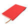 Блокнот A5 Donnie в мягком переплёте c карманом для ручки, красный