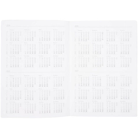 Ежедневник Nebraska Flex, недатированный, черный с золотистым