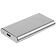 Портативный внешний диск SSD Uniscend Drop, 256 Гб, серебристый