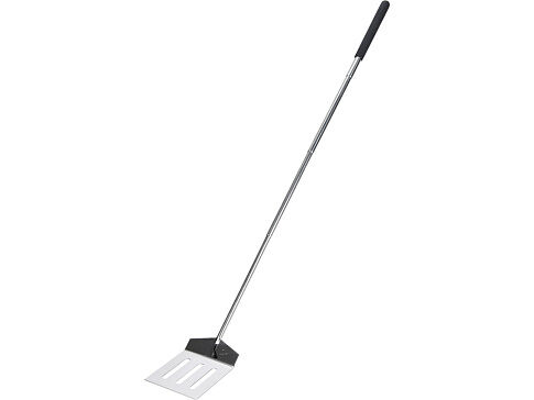 Выдвижная лопатка для гриля Bochum, серебристый/черный Выдвижная лопатка для гриля Bochum, серебристый/черный