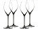 Набор бокалов Champagne, 330мл. Riedel, 4шт