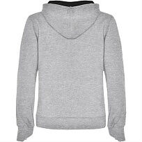 Толстовка URBAN WOMAN женская, СЕРЫЙ/ЧЕРНЫЙ S