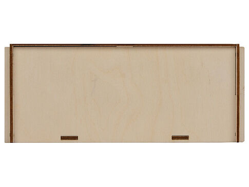 Деревянная коробка для гирлянды с наполнителем-стружкой Ларь