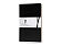 Записная книжка Moleskine Volant (нелинованная, 2 шт.), Large (13х21см), черный