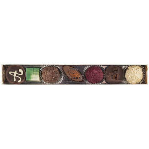 Шоколадные конфеты ручной работы Dulceneo, 7 шт