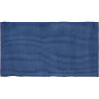 Полотенце вафельное Gentle, большое, темно-синее