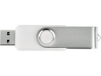 Подарочный набор Flashbank с флешкой и зарядным устройством, белый
