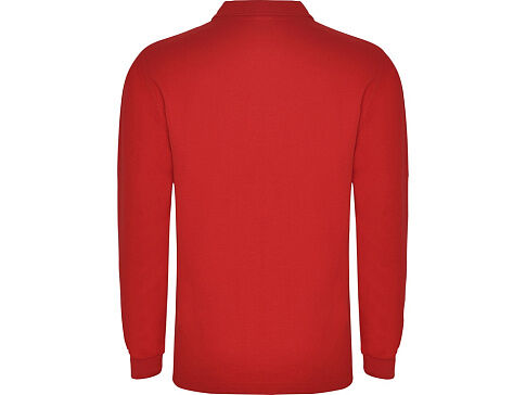 Рубашка поло Carpe мужская с длинным рукавом, красный
