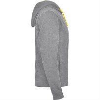 Толстовка FUJI мужская, СЕРЫЙ/ФЛУОРЕСЦЕНТНЫЙ ОРАНЖЕВЫЙ M