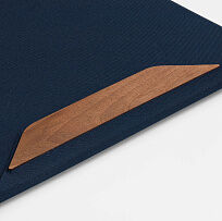 Папка с блокнотом Firmans, синяя