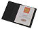 Обложка для паспорта с RFID защитой отделений для пластиковых карт Favor, черная
