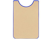 Картхолдер для телефона с отверстием для пальца, ярко-синий