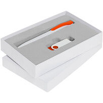 Набор Twist White, белый с оранжевым, 16 Гб