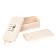 Ланчбокс (контейнер для еды) Bricker из пшеничного волокна, бежевый