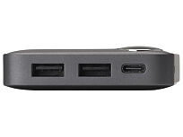 Внешний аккумулятор с дисплеем Mild, 10 000 mAh, темно-серый