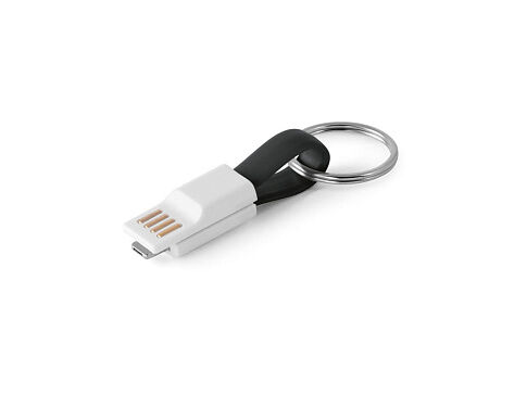 RIEMANN. USB-кабель с разъемом 2 в 1, Черный RIEMANN. USB-кабель с разъемом 2 в 1, Черный