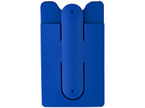 Чехол для карт с держателем мобильного, ярко-синий (Р)